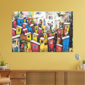 Comunidades Urbanas Leinwanddruck (Insitu (Wohnzimmer))