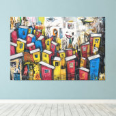 Comunidades Urbanas Leinwanddruck (Insitu (Holzboden))