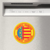 Comunitat Valenciana Runde Emblem Magnet (In Situ (Geschirrspüler))