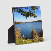 Comus Lake, Delavan, Wisconsin Fotoplatte (Vorderseite)