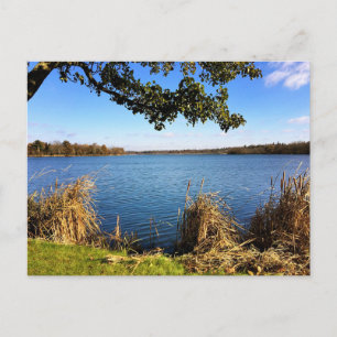 Comus Lake, Delavan, Wisconsin Postkarte