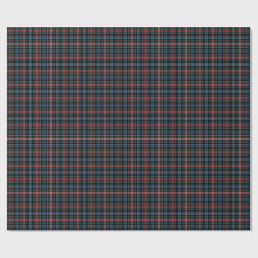 Comyn - Cumming Clan Tartan Geschenkpapier (Flach)