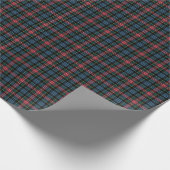 Comyn - Cumming Clan Tartan Geschenkpapier (Ecke)