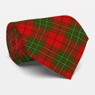 Comyn tartan red kariert krawatte