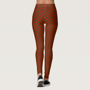 Comyn tartan red kariert leggings