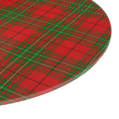 Comyn tartan red kariert schneidebrett (Ecke)