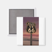 CON02CRFC-Route 66.tif Magnet (Vorderseite/Rückseite)