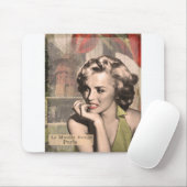 CON13CRBWRD-V4 der Denker rotes Lips.tif Mousepad (Mit Mouse)