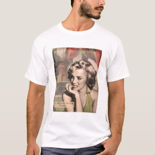 CON13CRBWRD-V4 der Denker rotes Lips.tif T-Shirt