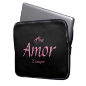 Con Amor, Siempre Electronics Bag Laptopschutzhülle (Vorderseite Links)