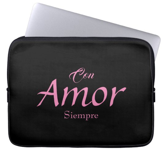 Con Amor, Siempre Electronics Bag Laptopschutzhülle (Vorderseite)