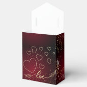 con amor y corazones geschenkschachtel (Geöffnet)