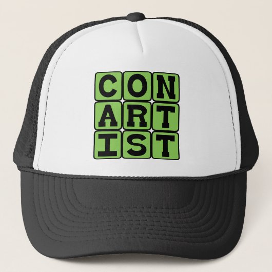 Con Artist, Confidence Man Truckerkappe (Vorderseite)