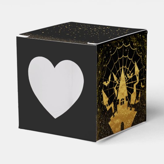 con corazón para Halloween Geschenkschachtel (Vorderseite)