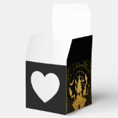 con corazón para Halloween Geschenkschachtel (Geöffnet)