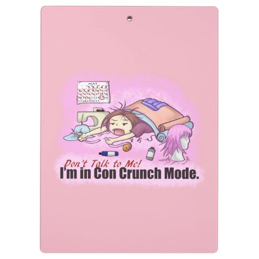 Con Crunch Klemmbrett (Rückseite)