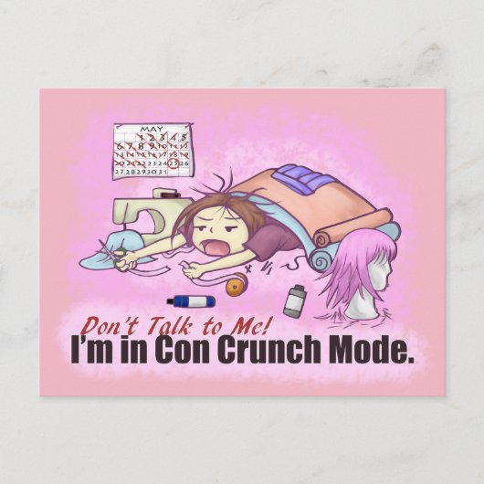 Con Crunch Postkarte (Vorderseite)