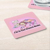 Con Crunch Rechteckiger Pappuntersetzer (angewinkelt)