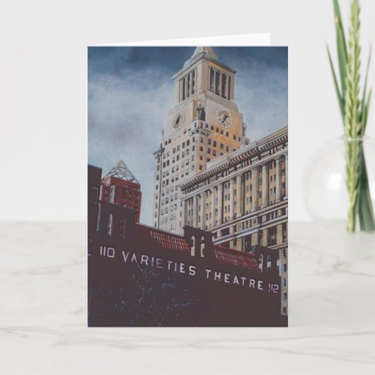 Con Edison's Brief Begegnung mit St. Marks Gruß Karte (Vorderseite)