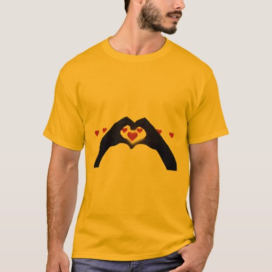 “Con el corazón en la mano” T-Shirt (Vorderseite)