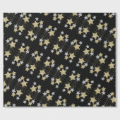con estrellas para celebraciones geschenkpapier (Flach)