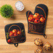 con frutero ofenhandschuh & Topflappen-Set (Oben Unten)