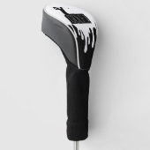 con golfista en estilo derramado golf headcover (angewinkelt)
