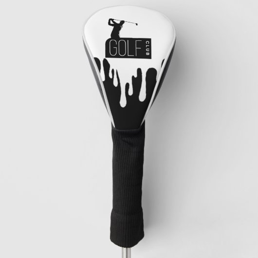 con golfista en estilo derramado golf headcover (Vorderseite)