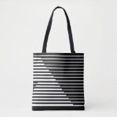 con líneas negras y color personalizable tasche (Vorderseite)
