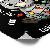 Con Mi Burrito Sabanero Mexican Tuki Tuki Latino X Poster (Ecke)