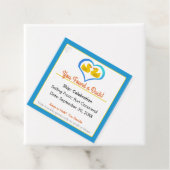 Con ・ Quack ・ Ulations! Kreuzküken Geschenkanhänger (Beispiel)