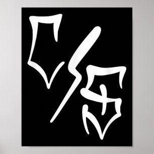 Con Safos Tattoo Graffiti Chicano Kunst, Dichtung  Poster