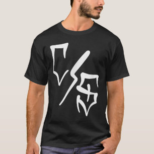 Con Safos Tattoo Graffiti Chicano Kunst, Dichtung  T-Shirt