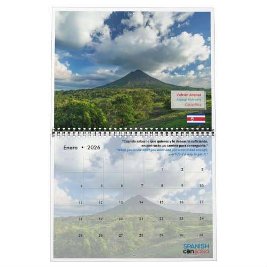 Con Salsa 2020 Calendar - En Español Kalender (Jan 2026)