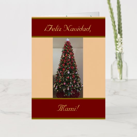 Con Todo Nuestro Amor, Mami, spanische Grußkarte (Blume)