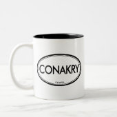 Conakry, Guinea Zweifarbige Tasse (Links)