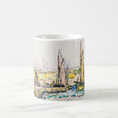 Concarneau (ca. 1925) Gemälde von Paul Signac Kaffeetasse (Mittel)