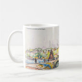 Concarneau (ca. 1925) Gemälde von Paul Signac Kaffeetasse (Links)