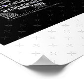 Conceive Achieve Sticker Poster (Ecke)