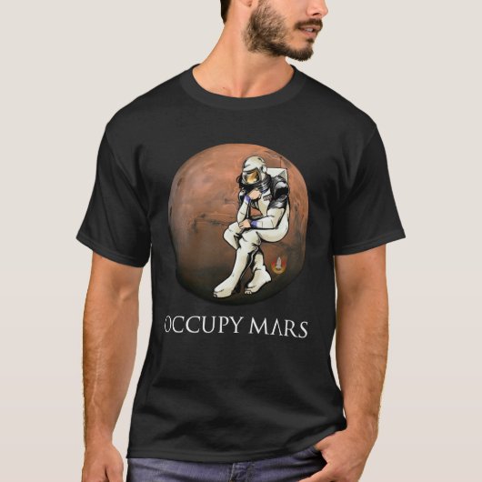 Concellation 2021 Occupy Mars T-Shirt (Vorderseite)