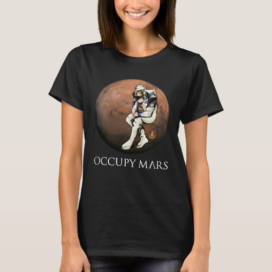 Concellation 2021 Occupy Mars T-Shirt (Vorderseite)