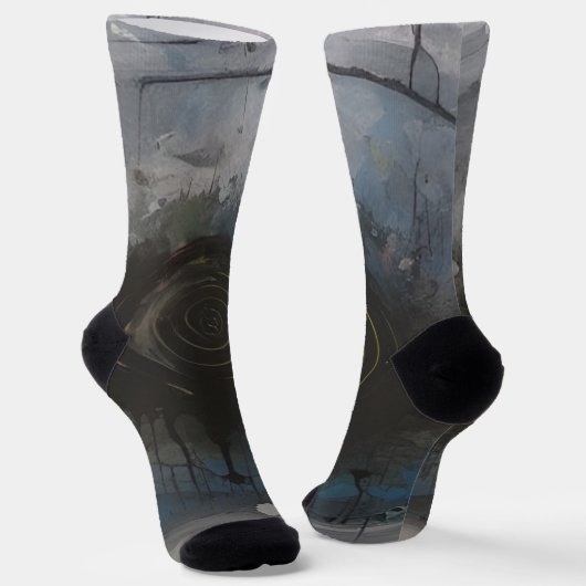 Concentric Abyss Socken (Gewinkelt)