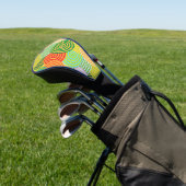 Concentric Circles Golf Head Cover Headcover (In SItu)