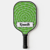 Concentric Leaf Rings von Kenneth Yoncich Pickleball Schläger (Vorderseite)