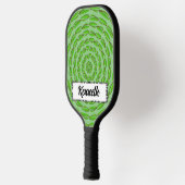 Concentric Leaf Rings von Kenneth Yoncich Pickleball Schläger (Links)