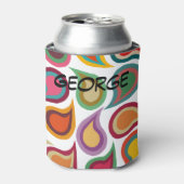 Concentric Paisleys Dosenkühler (Kanne Vorderseite)