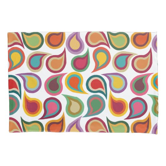 Concentric Paisleys Kissenbezug (Vorderseite)