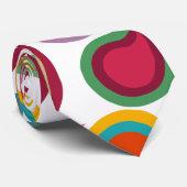 Concentric Paisleys Krawatte (Gerollt)