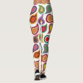 Concentric Paisleys Leggings (Rückseite)