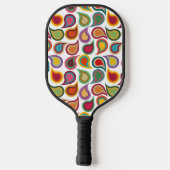 Concentric Paisleys Pickleball Schläger (Rückseite)